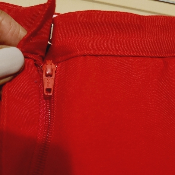 Duckhead | Women's Red Cropped Athleisure Capri Pants (Size 12) - Picture 6 of 10